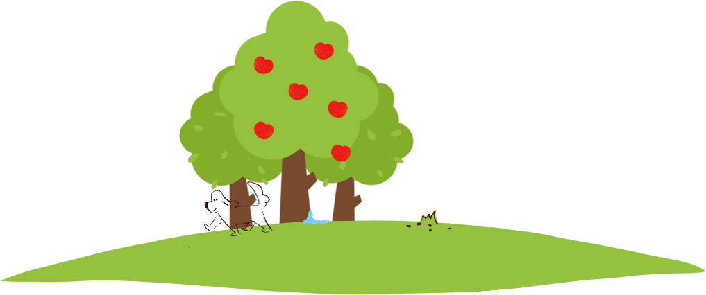 Ah, What Would Those Nice, Long Walks Be Without Trees - Illustration (1017x426)