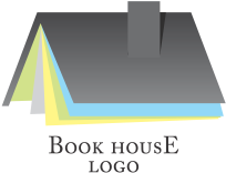Education Book House Logo Inspiration Idea Download - Business Logo With House Design (389x346)