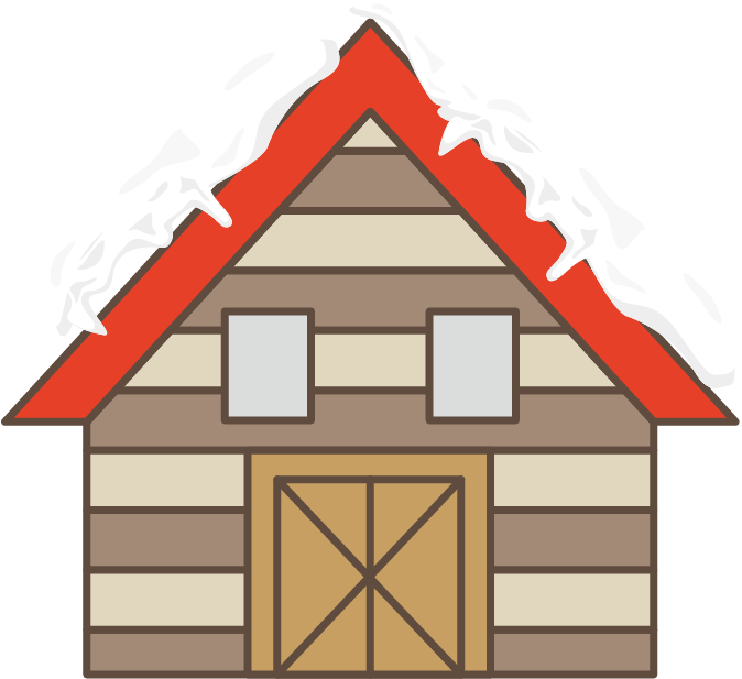 Roof Snow House Euclidean Vector - House (686x722)