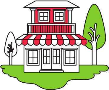 Outdoor Landscape And House - House (550x550)