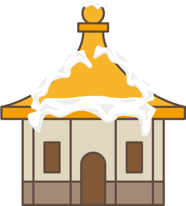Roof Snow Euclidean Vector House - Roof Snow Euclidean Vector House (686x722)