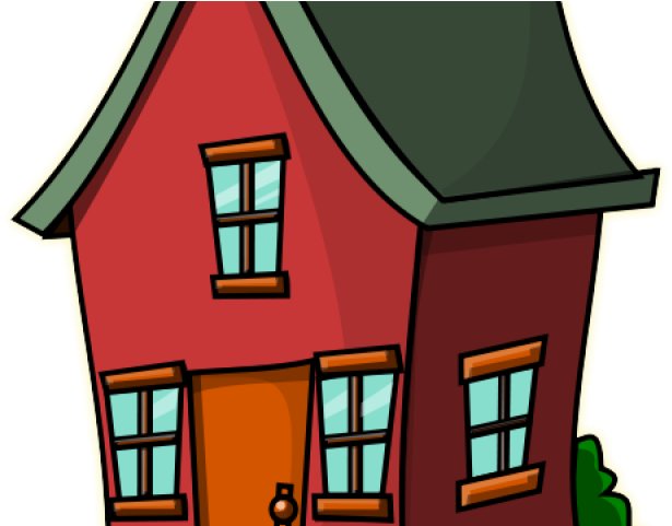 Cartoon Cliparts House - Cartoon Houses With Transparent Background (640x480)
