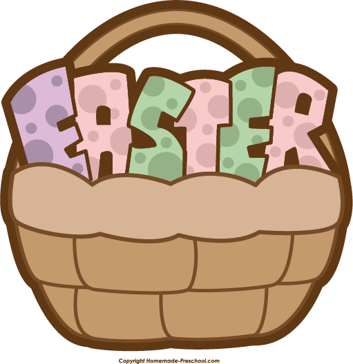 Click To Save Image - Easter Basket (511x528)