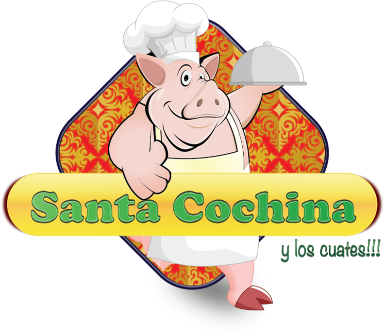 Santa Cochina - Cartoon (886x886)