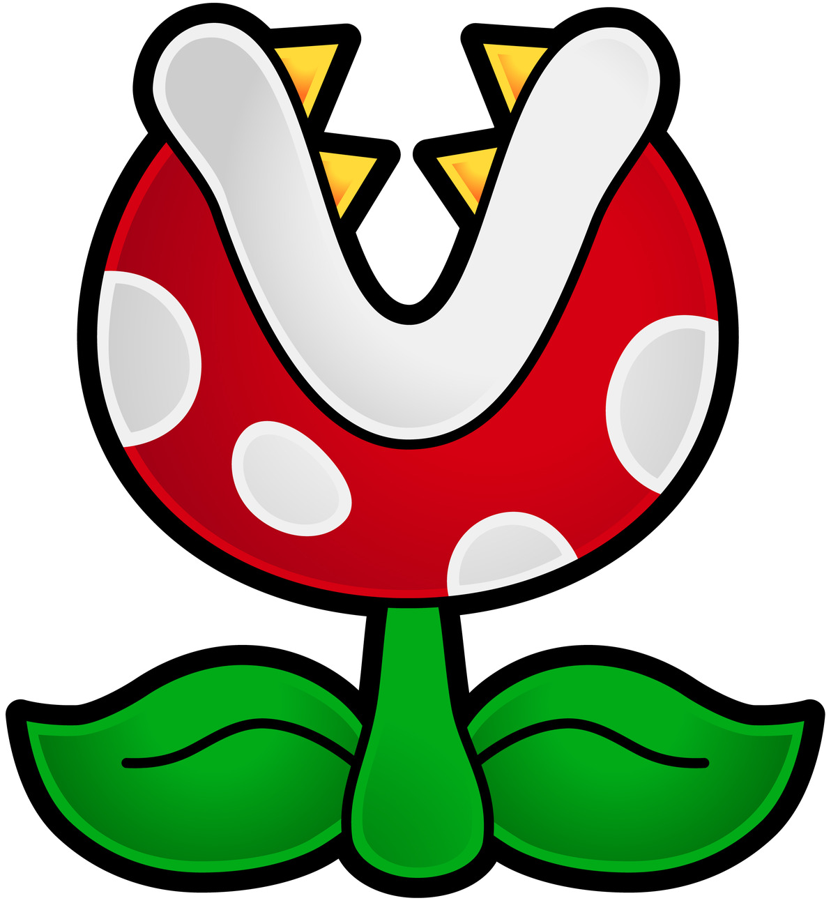 Super Mario Clip Art - Paper Mario Sticker Star Piranha Plant (1192x1295)