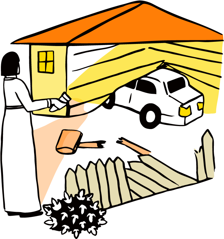 Sally's Neighbor Just Turned Her Two Car Garage Into - Kin Insurance Inc (750x800)