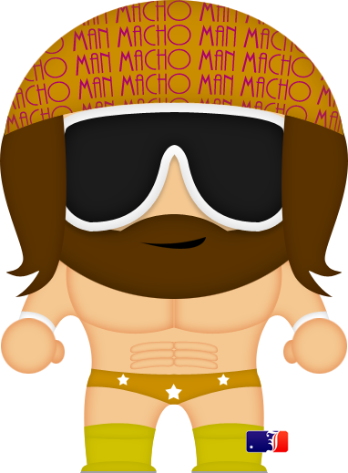 Macho Man Randy Savage By Spwcol - Cartoon (382x519)