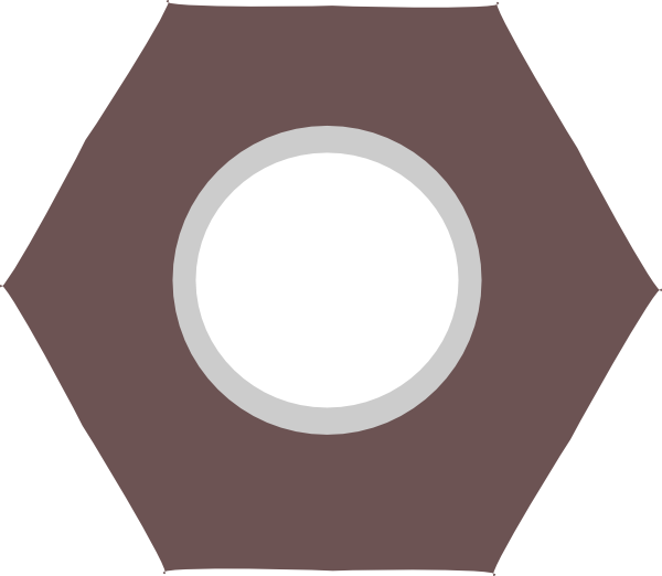 Nut Clipart Vector - Pittsburgh Steelers (600x522)