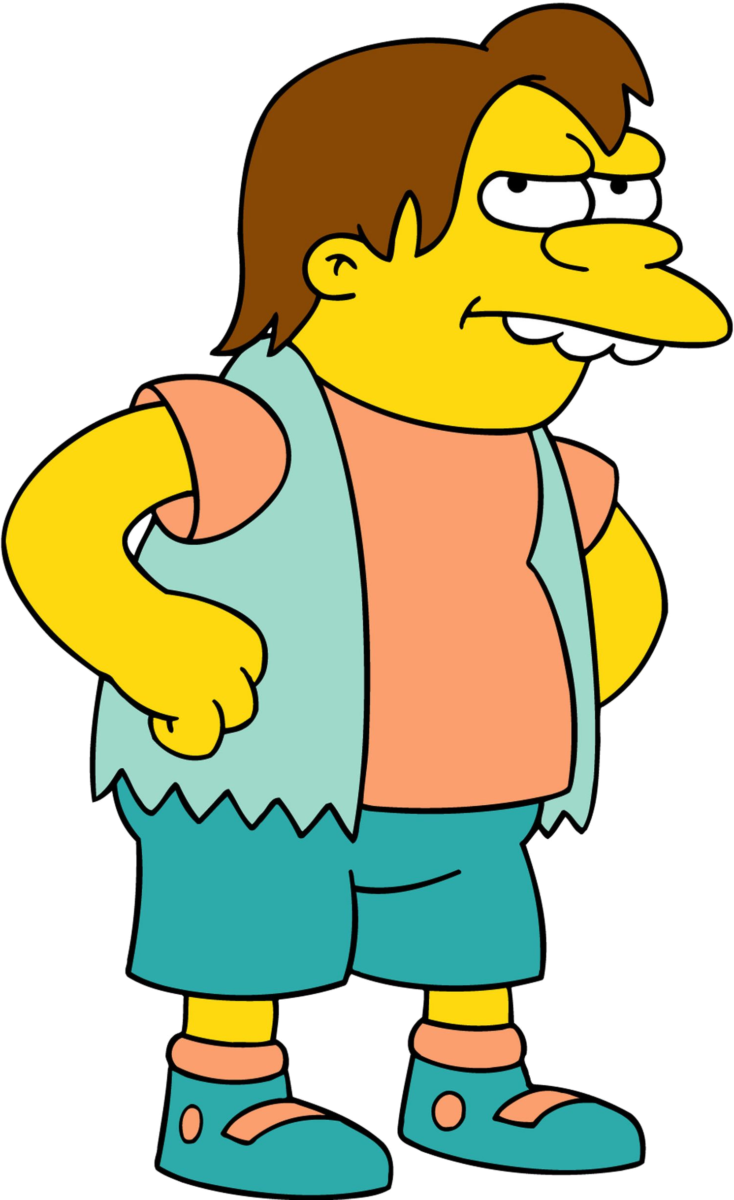 Simpsons Png - Bully From The Simpsons (1585x2592)