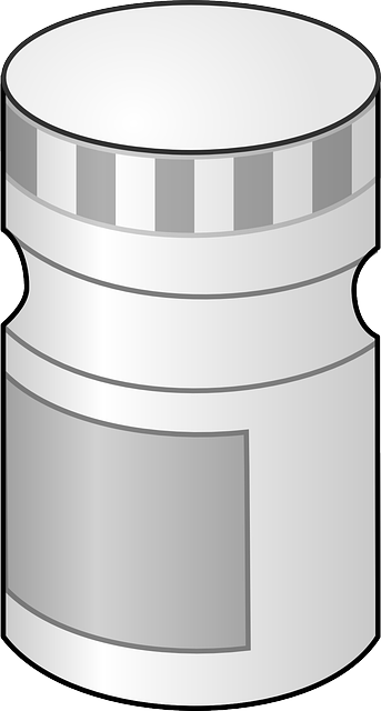 Tube, Jar, Medication, Peanuts, Medical, Peanut - Spice Bottle Clipart (343x640)