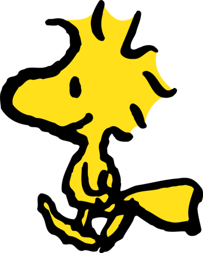 Free Woodstock Clipart - Peanuts Woodstock (402x500)
