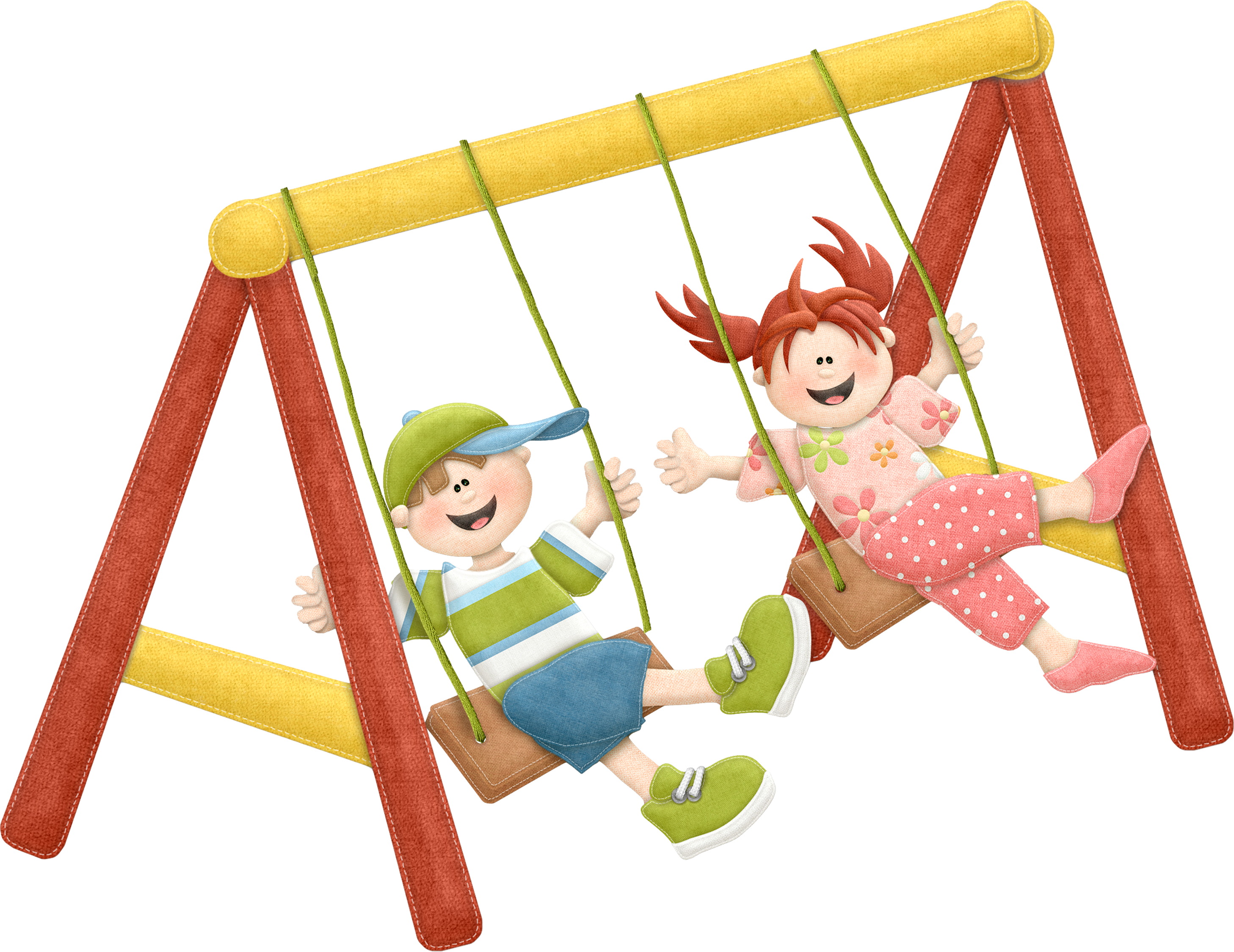 Discover Ideas About Family Clipart - Swing Park Clip Art (2915x2249)