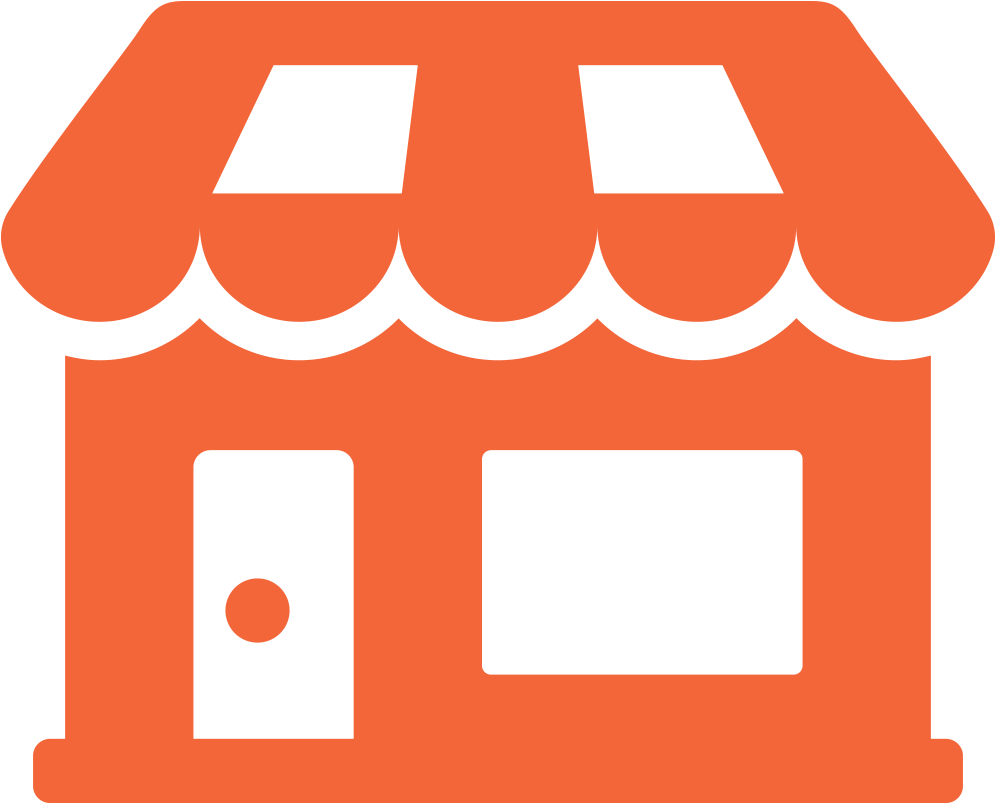 Store-icon - Store Icon Png Orange (1191x1191)