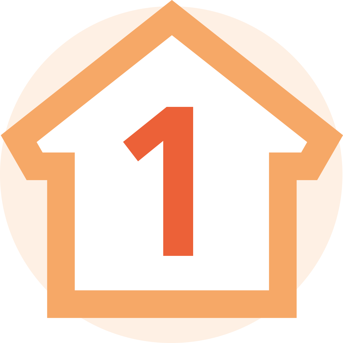 Rtb Icon House Orange Final - Coat Of Arms (1181x1181)