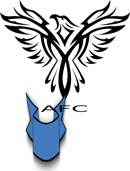 Eagle Black And Blue Clip Art - Black And White Eagle Clipart (456x598)