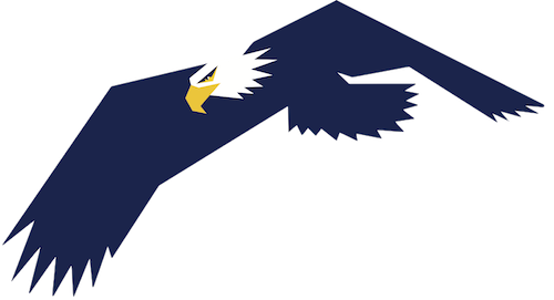 Soaring Modern Eagle - Eagle (500x271)