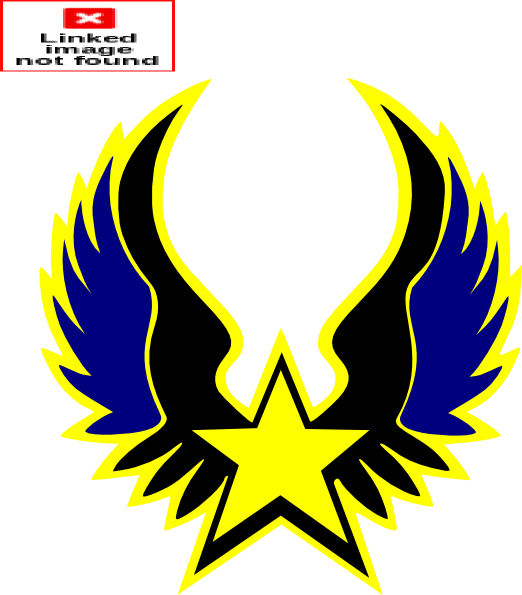 Black And Red Star Png (522x595)
