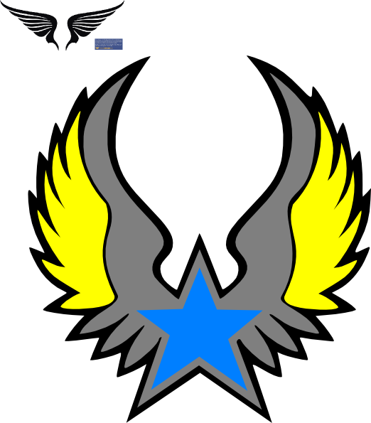 Logo Eagle Star Clip Art - Logo Eagle Star Clip Art (522x595)