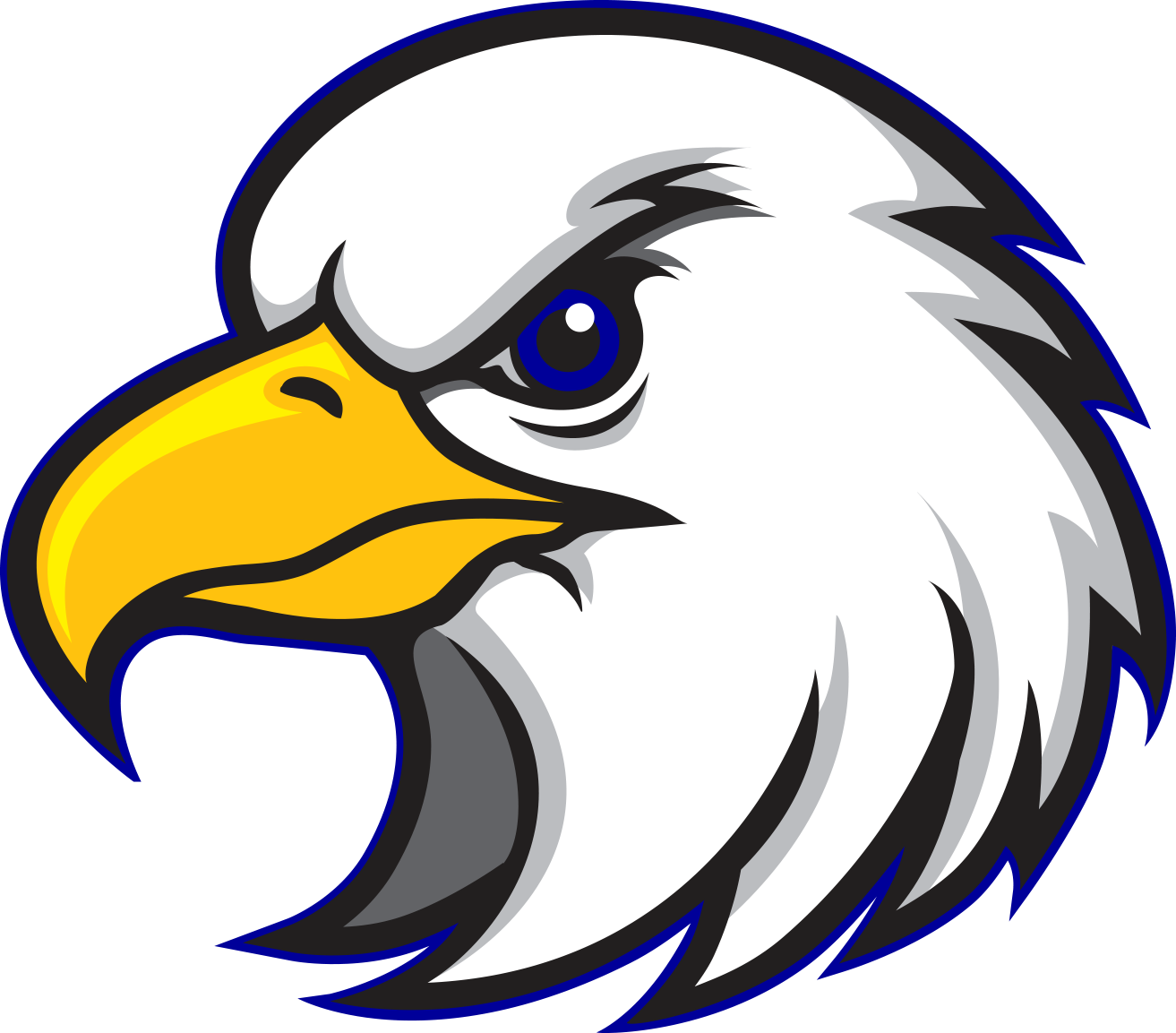 Logo Mascot Company Eagle - Logo Mascot Company Eagle (1313x1153)