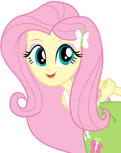 Pin By Music Fantasy On My Little Pony - My Little Pony Equestria Girl Fluttershy (395x500)