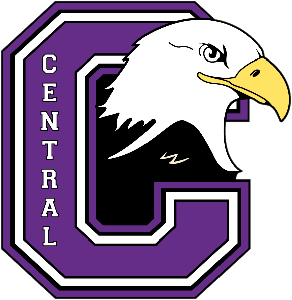Omaha Central Eagles - Omaha Central High School Logo (580x595)
