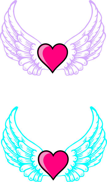 Angel Wings Coloring Pages (348x591)