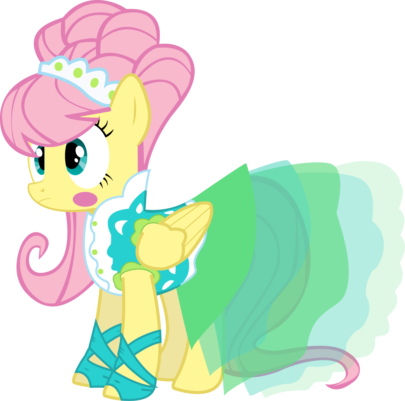 My Little Pony Fluttershy Model (1627x1611)