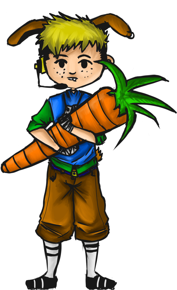 Bunny Scout By The Patriot Eagle - Cartoon (752x1063)