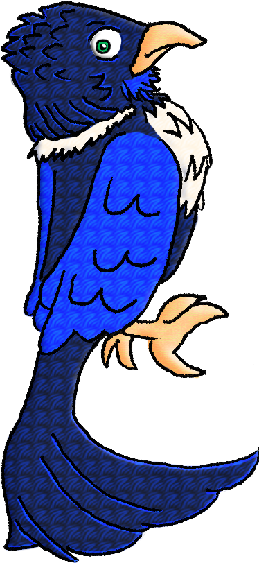 It Neither Looks Like An Eagle Nor Chirps Like A Bird, - Cartoon (374x812)