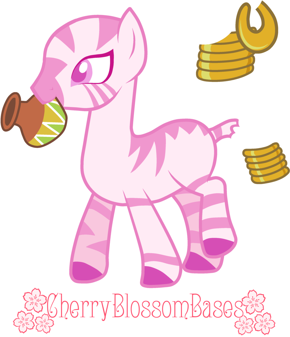 My Little Pony Friendship Is Magic Zebra Base By Barista - Cartoon (1024x1280)