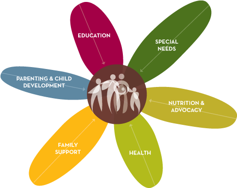 Lsa's Holistic Service Model - Holistic Health Model (497x396)