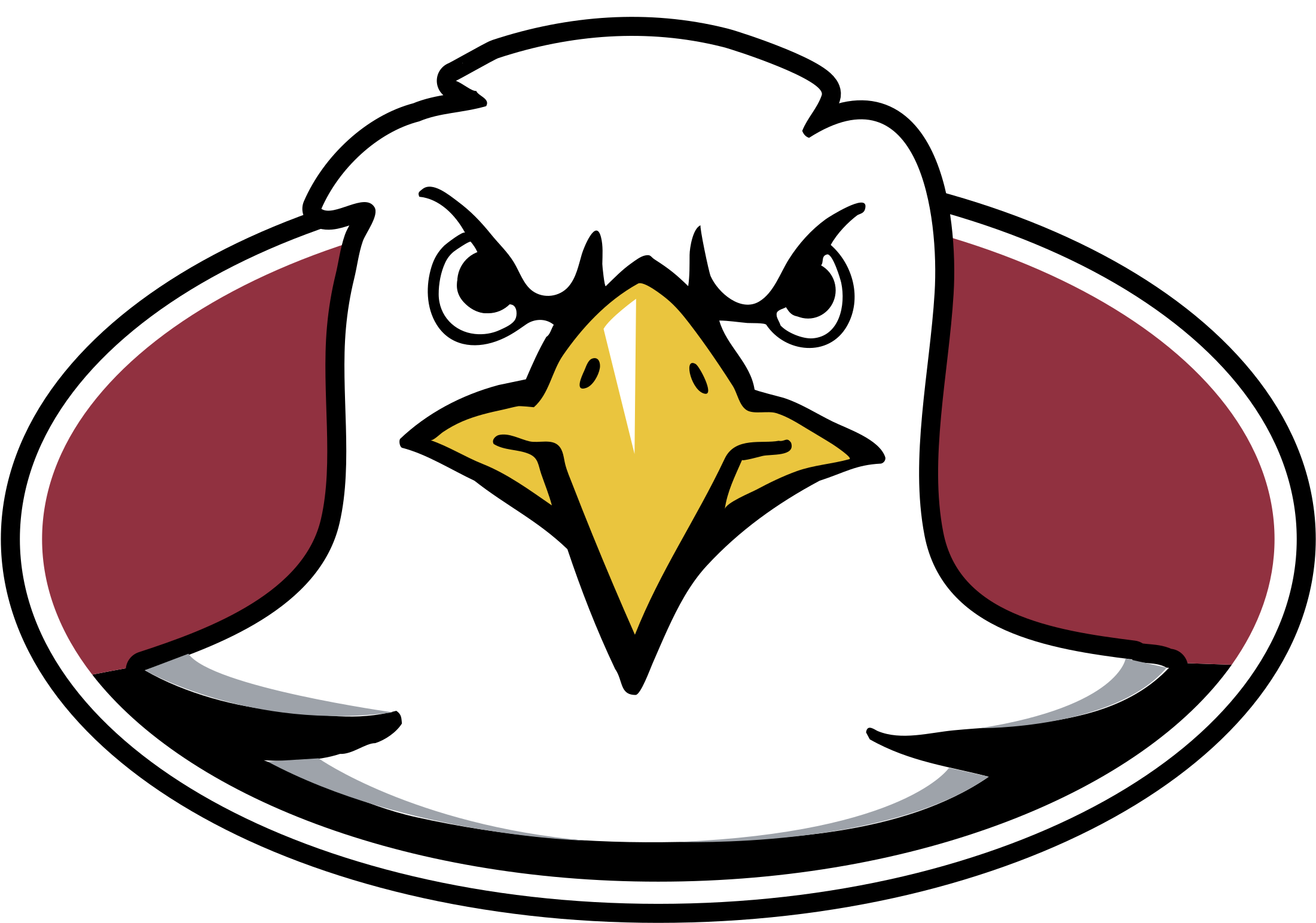Boston College Eagles 05 Logo Black And White - Boston College Eagles Logo (2400x2400)