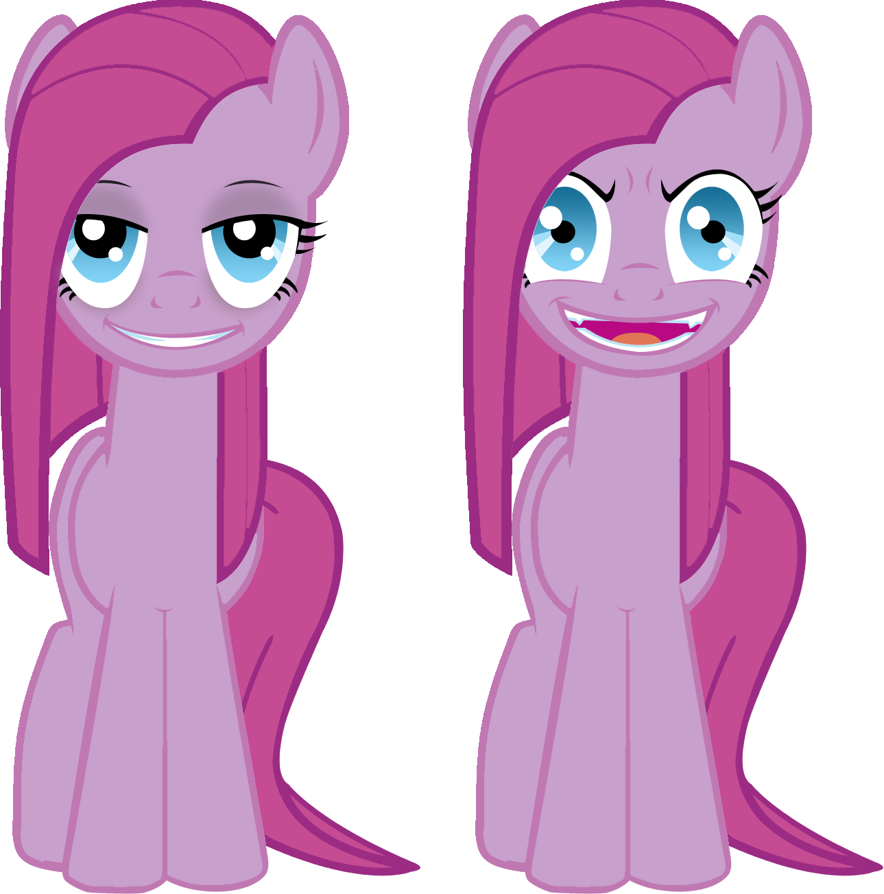 Lauren Faust Pinkie Pie Rainbow Dash My Little Pony - Pinkamena Diane Pie Ms Paint (1289x1303)
