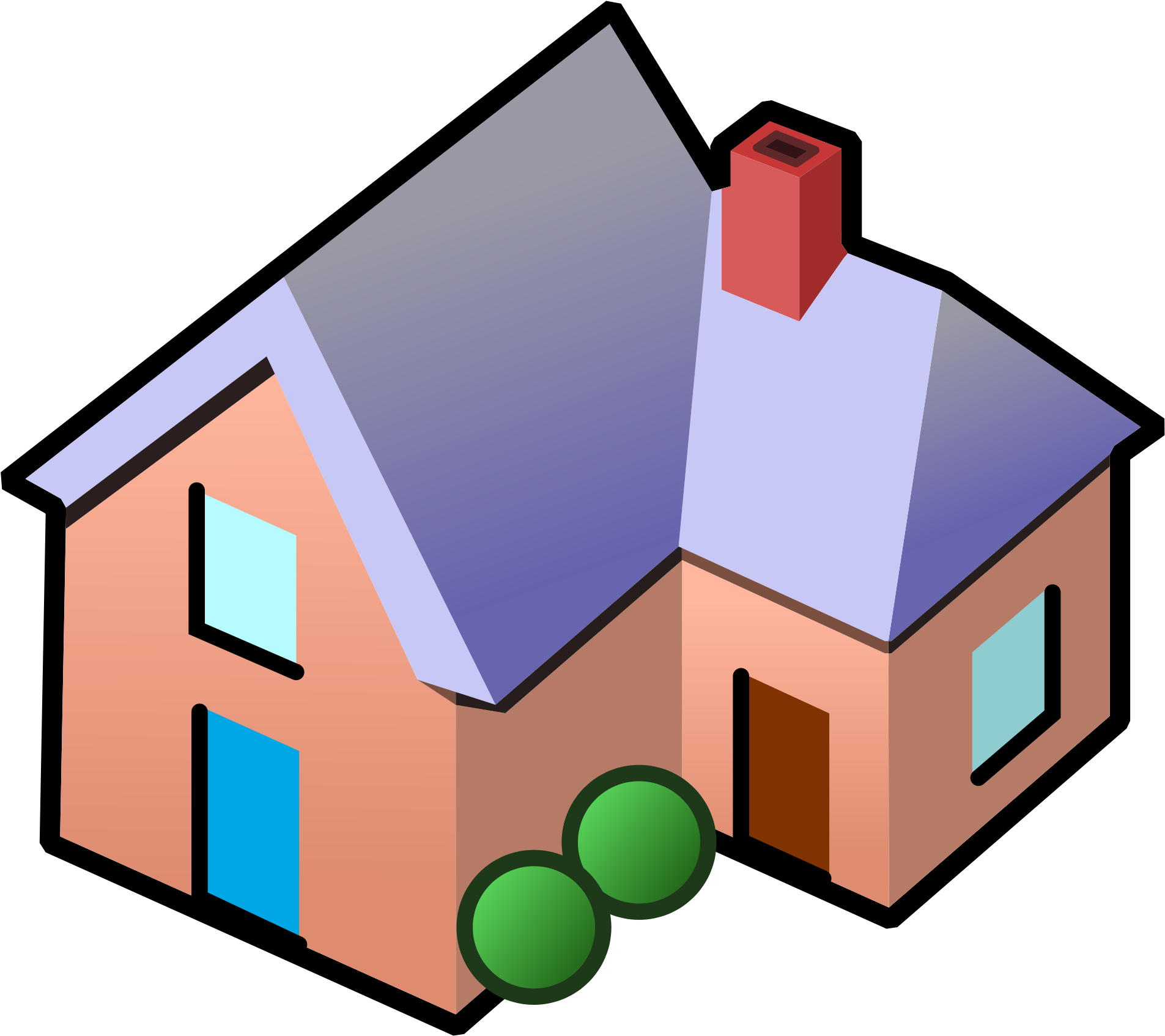 This Image Rendered As Png In Other Widths - House Icon (2000x2000)