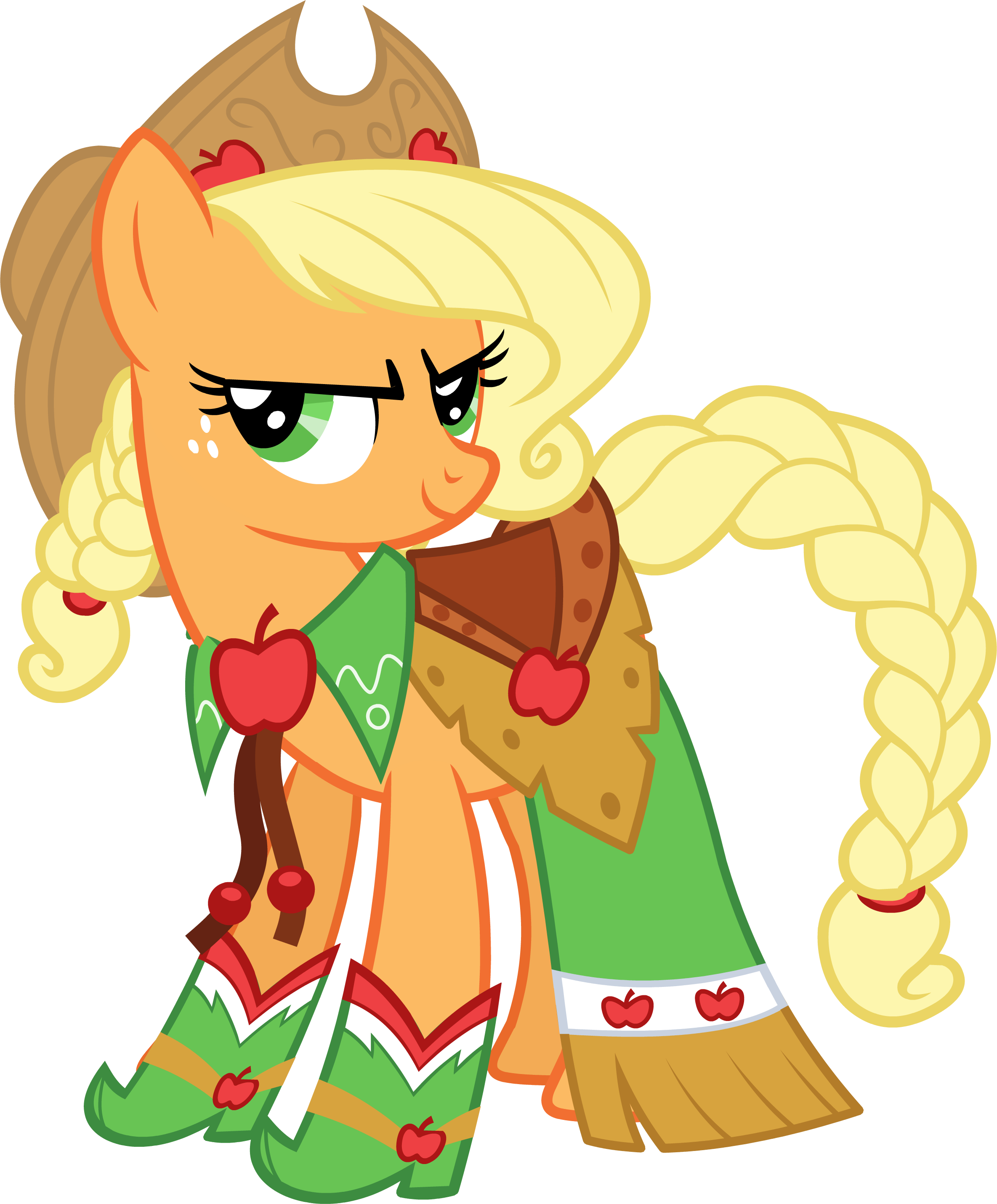 My Little Pony Friendship Is Magic Applejack Dress - My Little Pony Applejack (2369x2862)