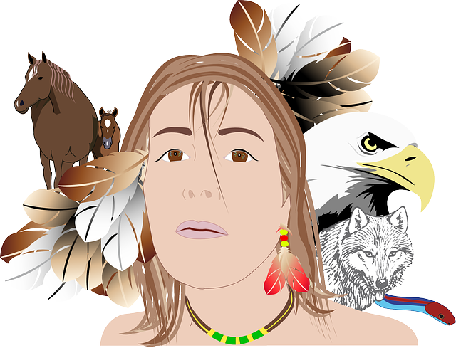 Girl, Person, Woman, Face, Cheval, Eagle - White Man's Brother [book] (640x489)