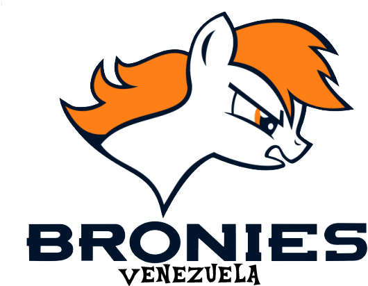 Bienvenidos A Bronies Venezuela Nos Dedicamos A Compartir - Denver Broncos Transparent (549x416)