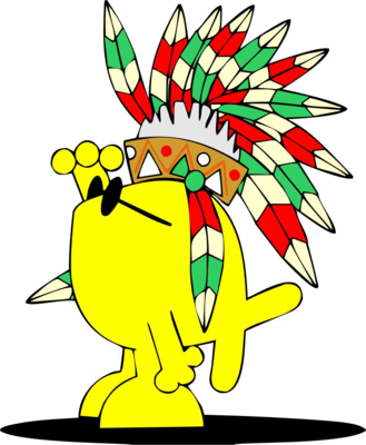 Indian Dippedfeather Clipart Tribal Eagle Feather - Feather (329x400)