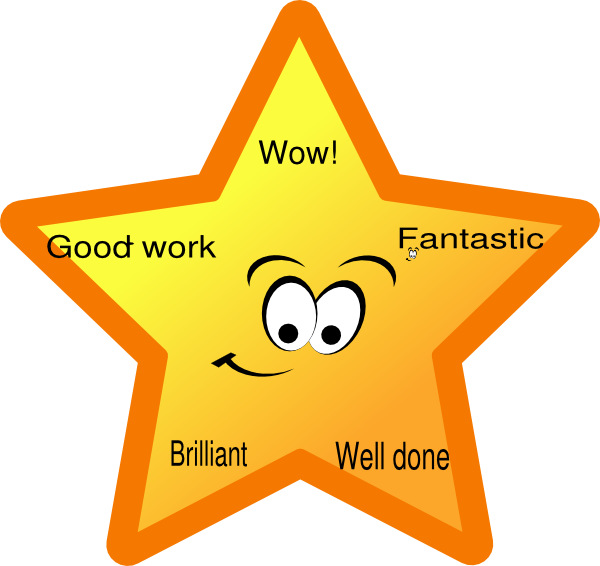 “in A Reward-oriented Classroom, Including One That - Star Clip Art (600x566)