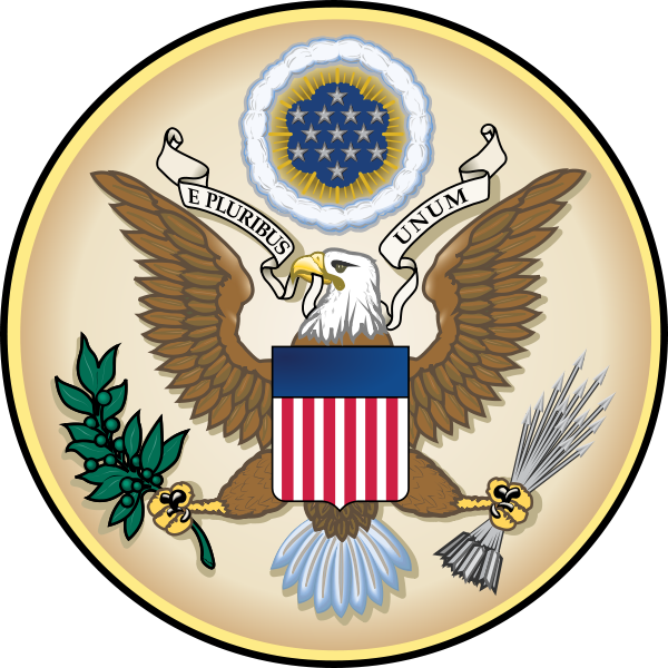 Us History Clipart Us Symbol - Great Seal Of The United States (600x600)