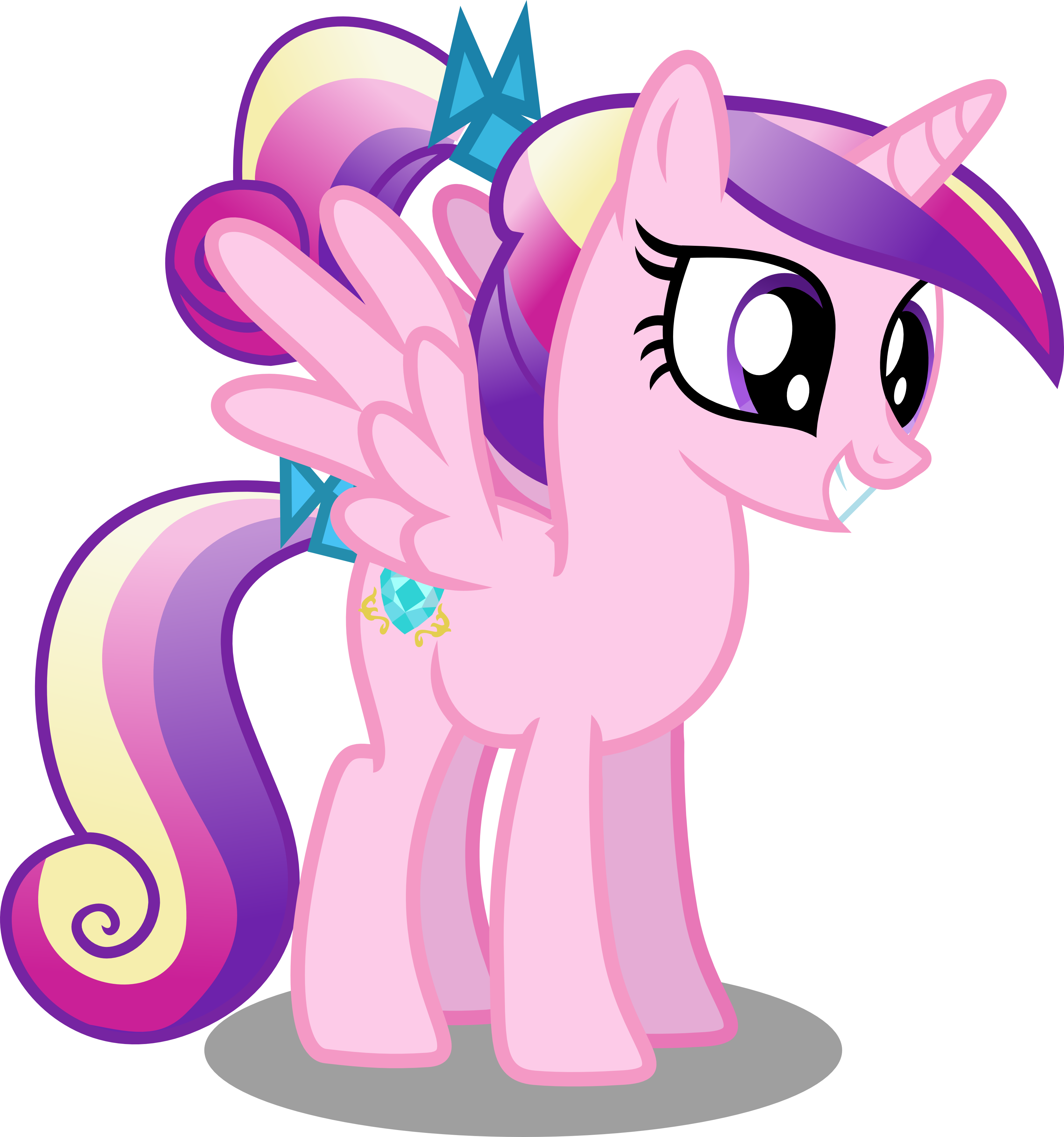 Princess Cadance By 90sigma On Deviantart - Baby Princess Cadence (3342x3571)