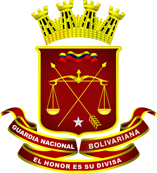 National Guard Of Venezuela Seal - Guardia Nacional De Venezuela Logo (500x551)