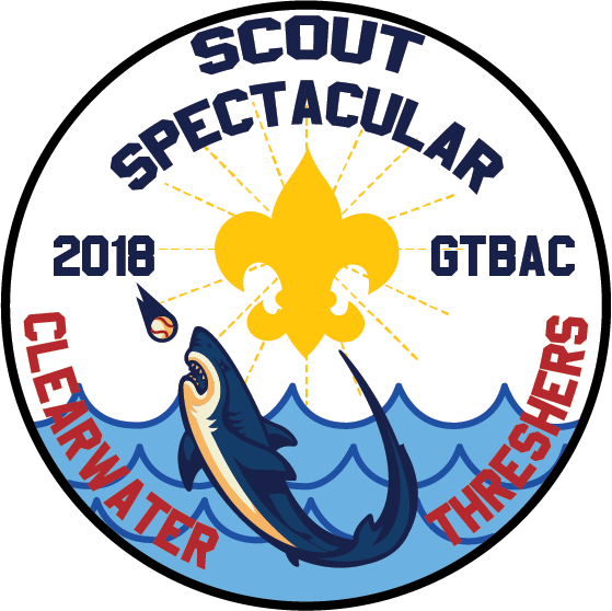 Threshers Patch - Boy Scout Fleur De Lis (559x558)