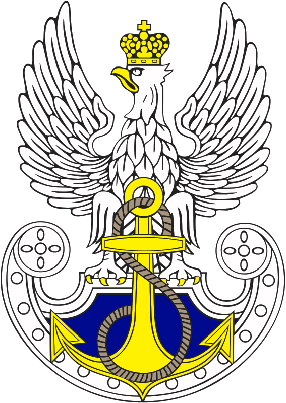 Coat Of Arms Of Polish Navy - Polish Land Forces Eagle (567x800)