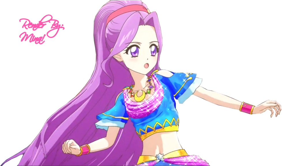 Meilichan15 24 12 Aikatsu Mizuki Render By Meilichan15 - Aikatsu Kanzaki Mizuki Png (1024x576)