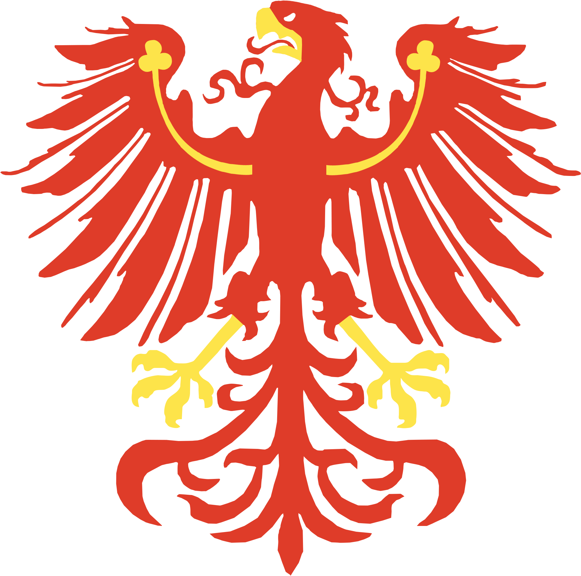 Eagle Of Brandenburg By Rarayn - Brandenburg Coat Of Arms (1954x2019)