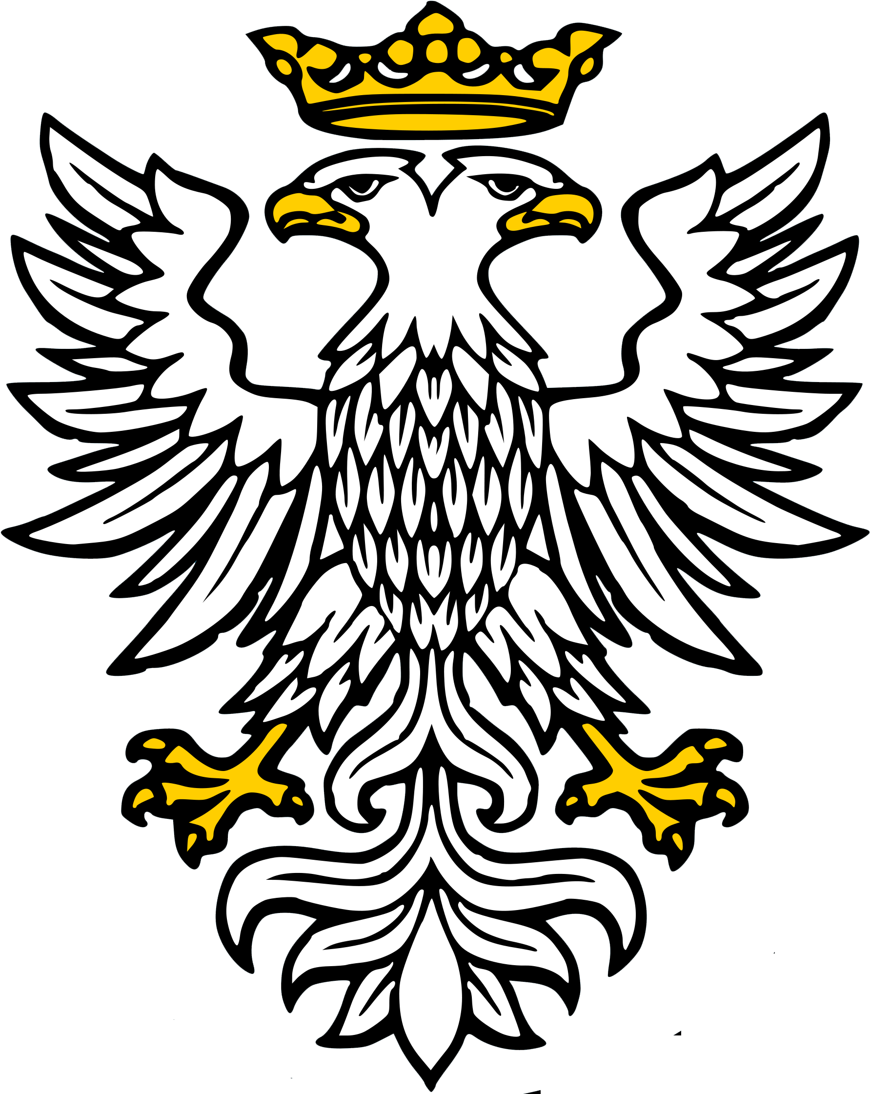 Mercia Crest - Google Search - Double Headed Eagle Heraldry (1864x2316)