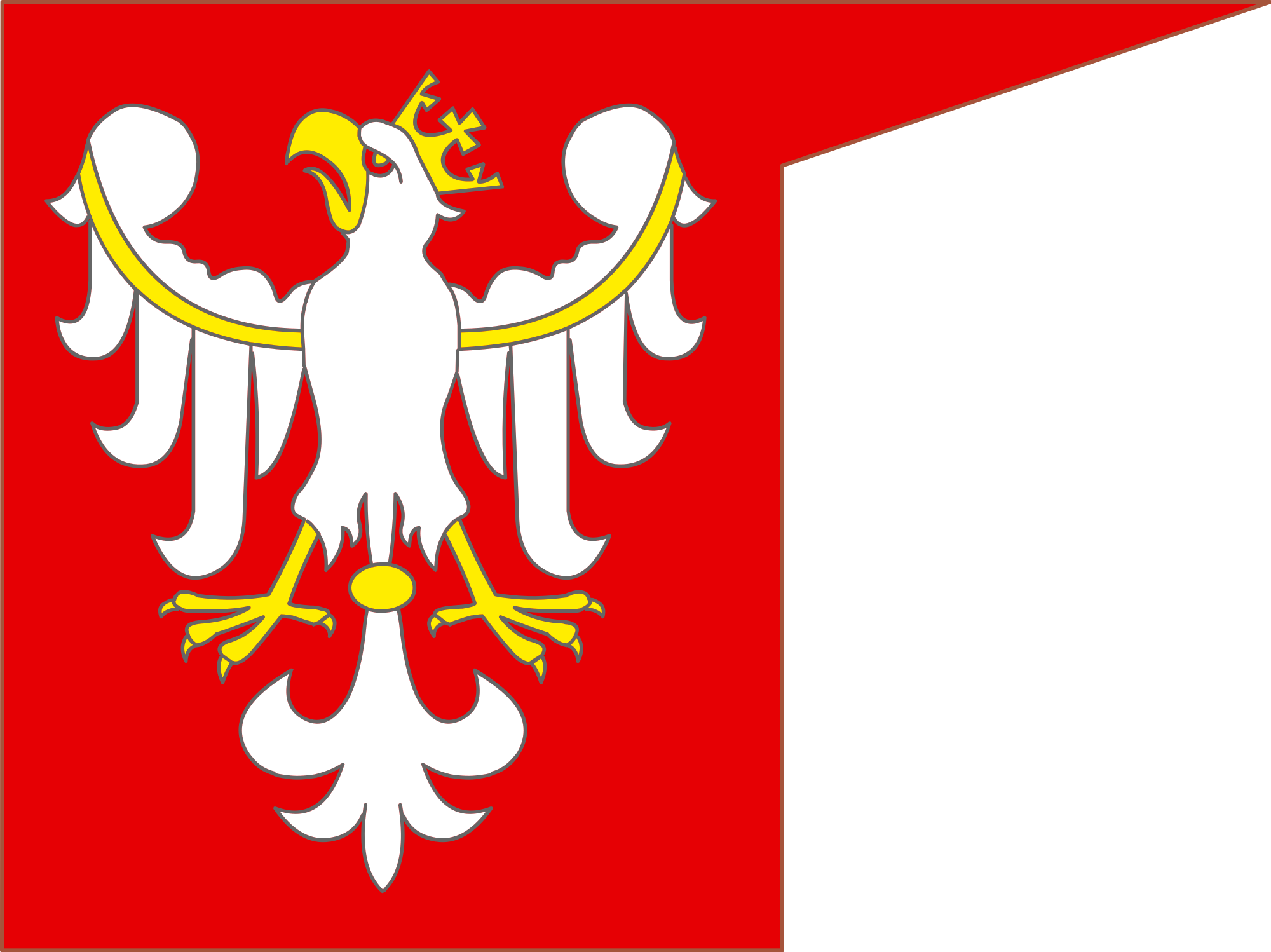 Open - Kingdom Of Poland Flag (2000x1498)