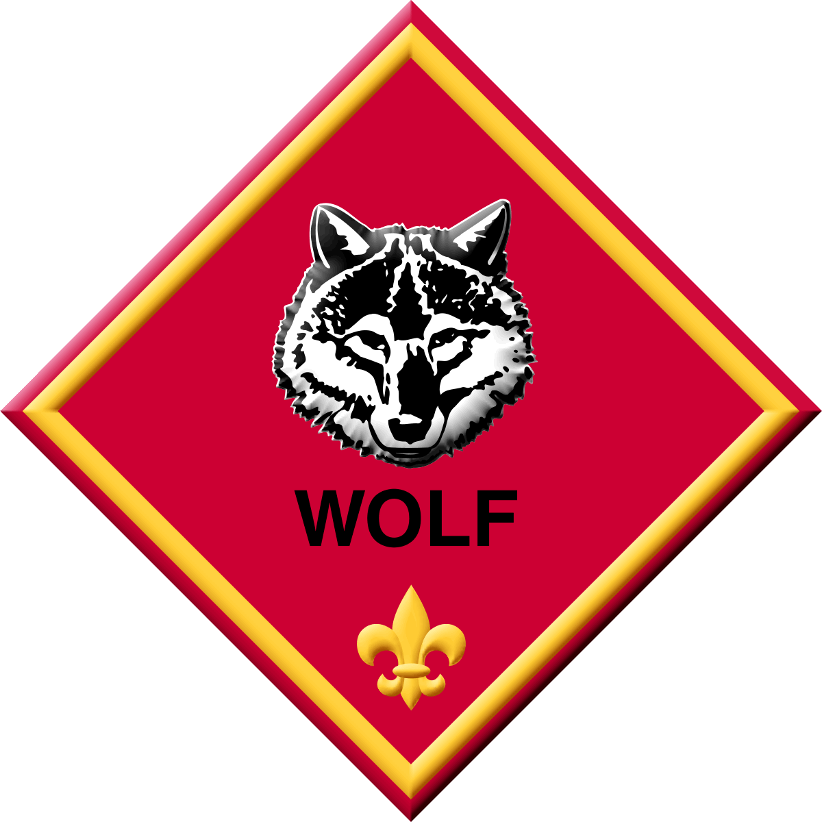 Cub Scouts Wolf Badge (1200x1200)