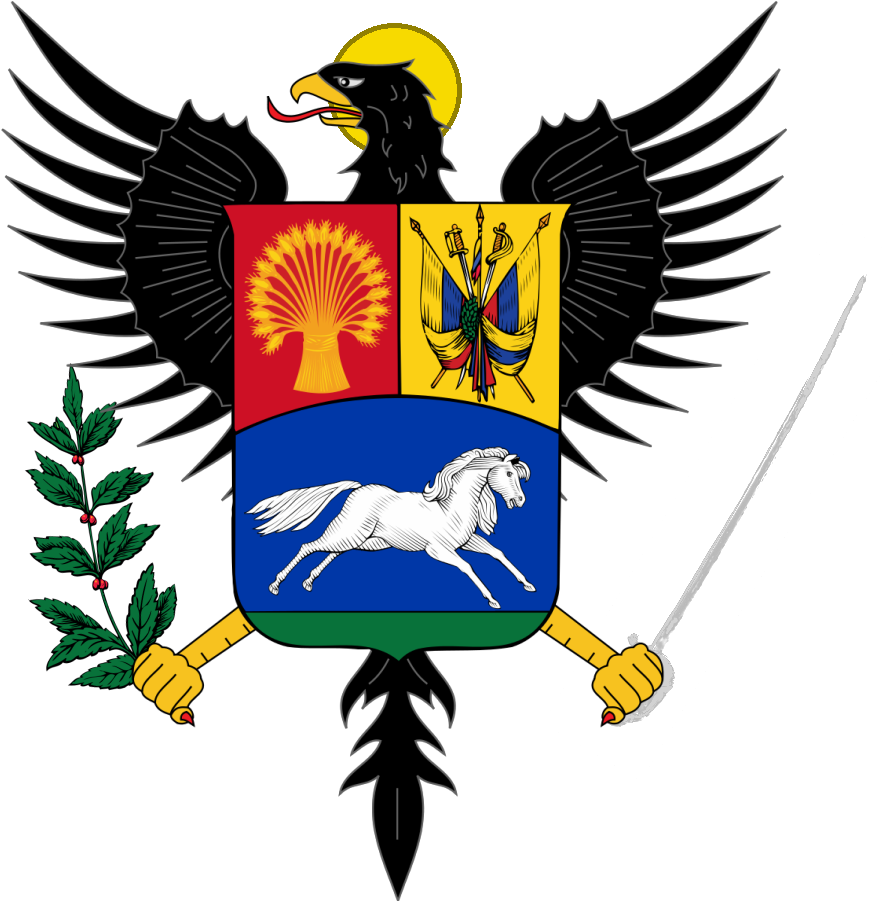 Alternate Coat Of Arms Of Venezuela By Angelalado - Venezuela Coat Of Arms (1000x900)